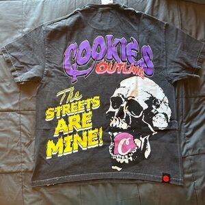 Cookies Outlaws Black Graphic Tee